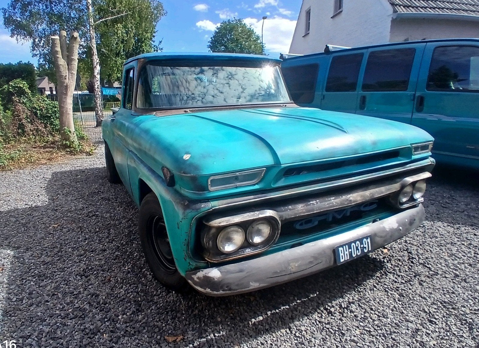 GMC 1963 Groen, 5000 cc, Overige carrosserieën, Particulier, Geïmporteerd
