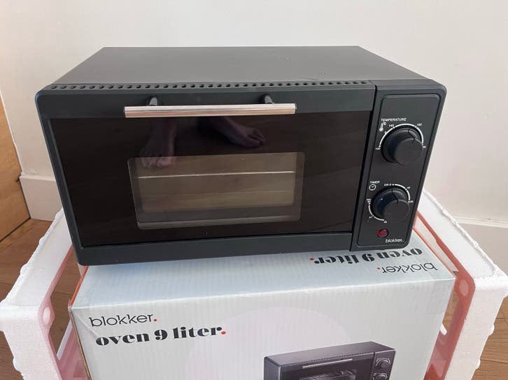 Blokker Mini-oven 9 liter - Nieuw in doos, Witgoed en Apparatuur, Ovens, Minder dan 45 cm, Nieuw, Ophalen of Verzenden, Blokker