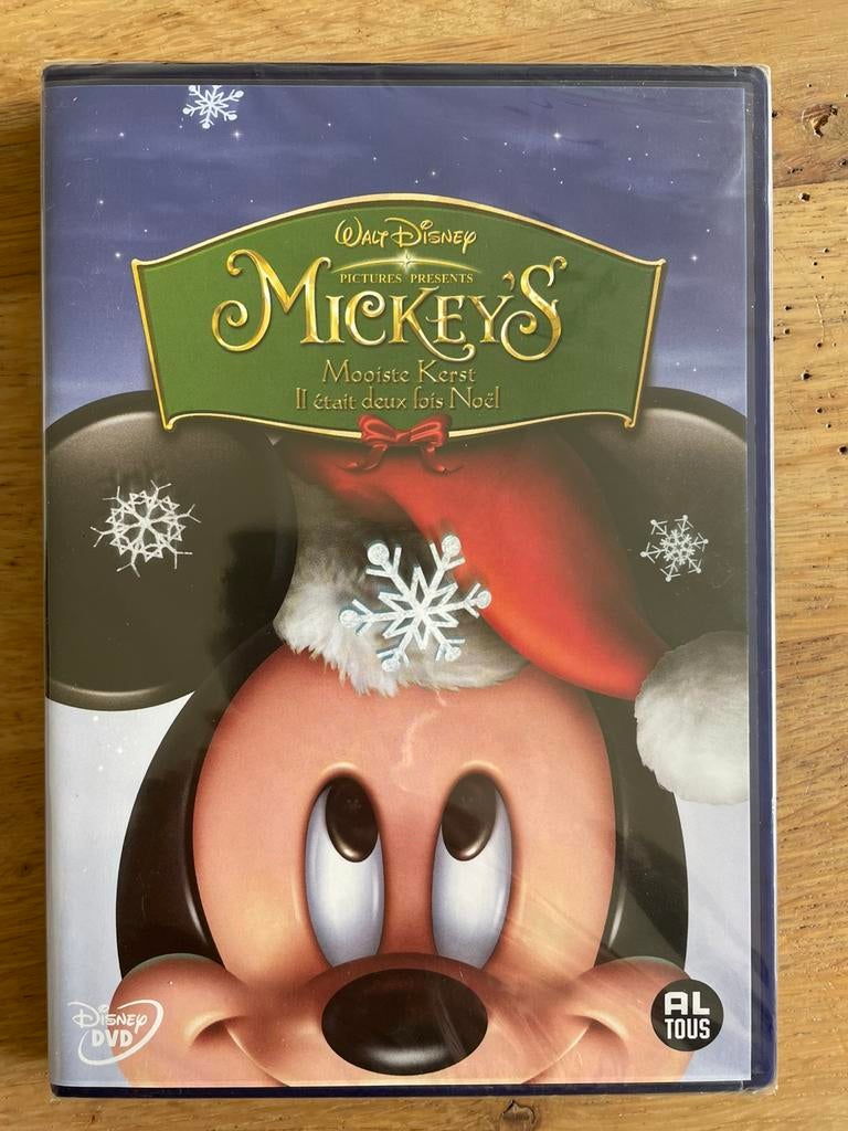 Mickey’s Mooiste Kerst DVD – NIEUW & GESEALD, Alle leeftijden, Ophalen of Verzenden, Nieuw in verpakking