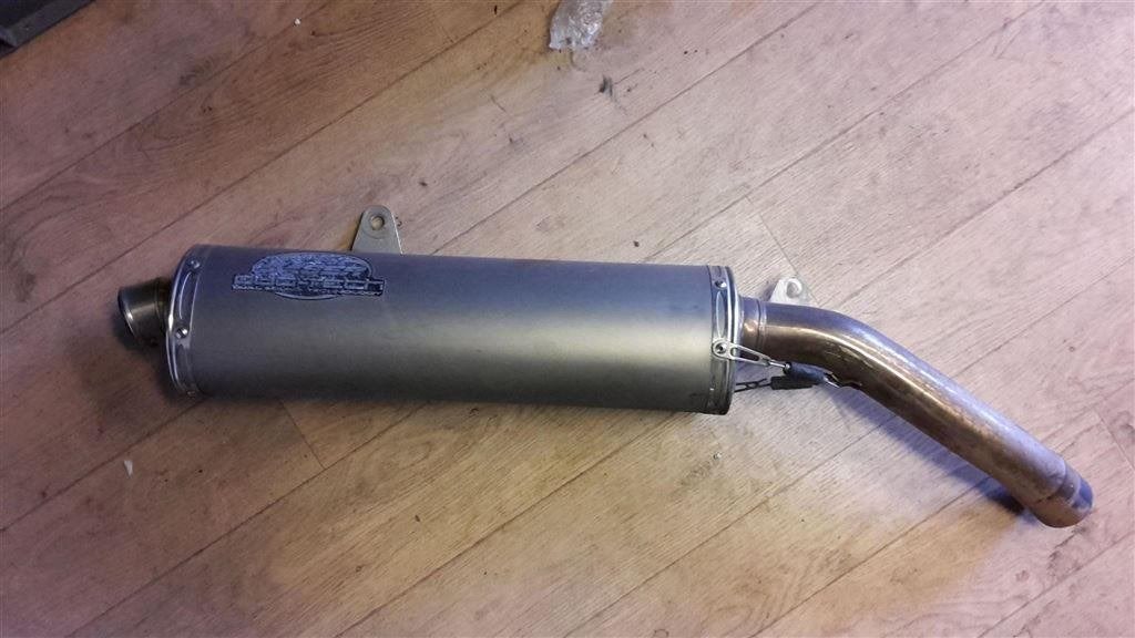 Suzuki 13 DL650 laser duotech sportuitlaat model 2006 - 2011, Motoren, Ophalen of Verzenden, Gebruikt