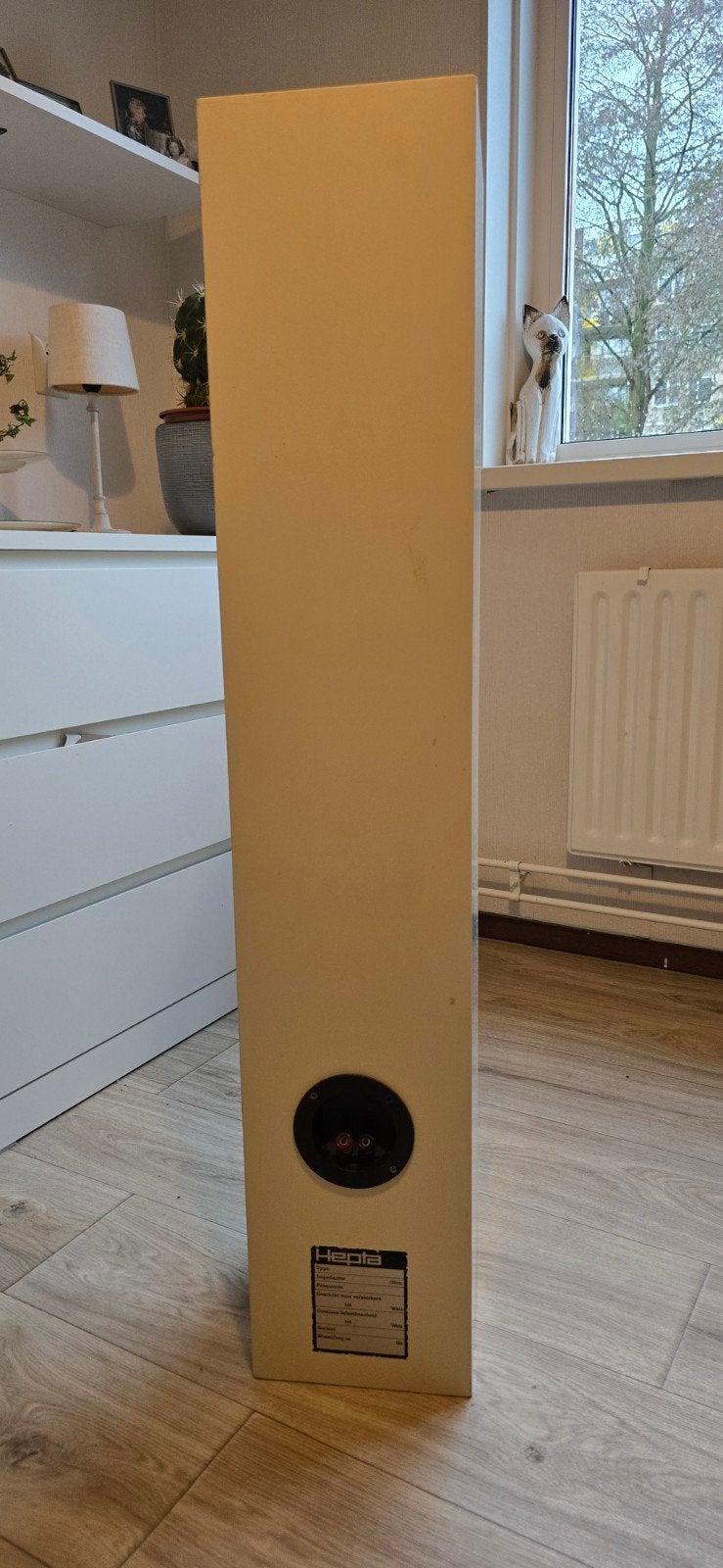 Te koop aangeboden: 2 Hepta Street luidsprekers., Audio, Tv en Foto, Luidsprekers, Vloerstaande luidspreker, 120 tot 150 watt