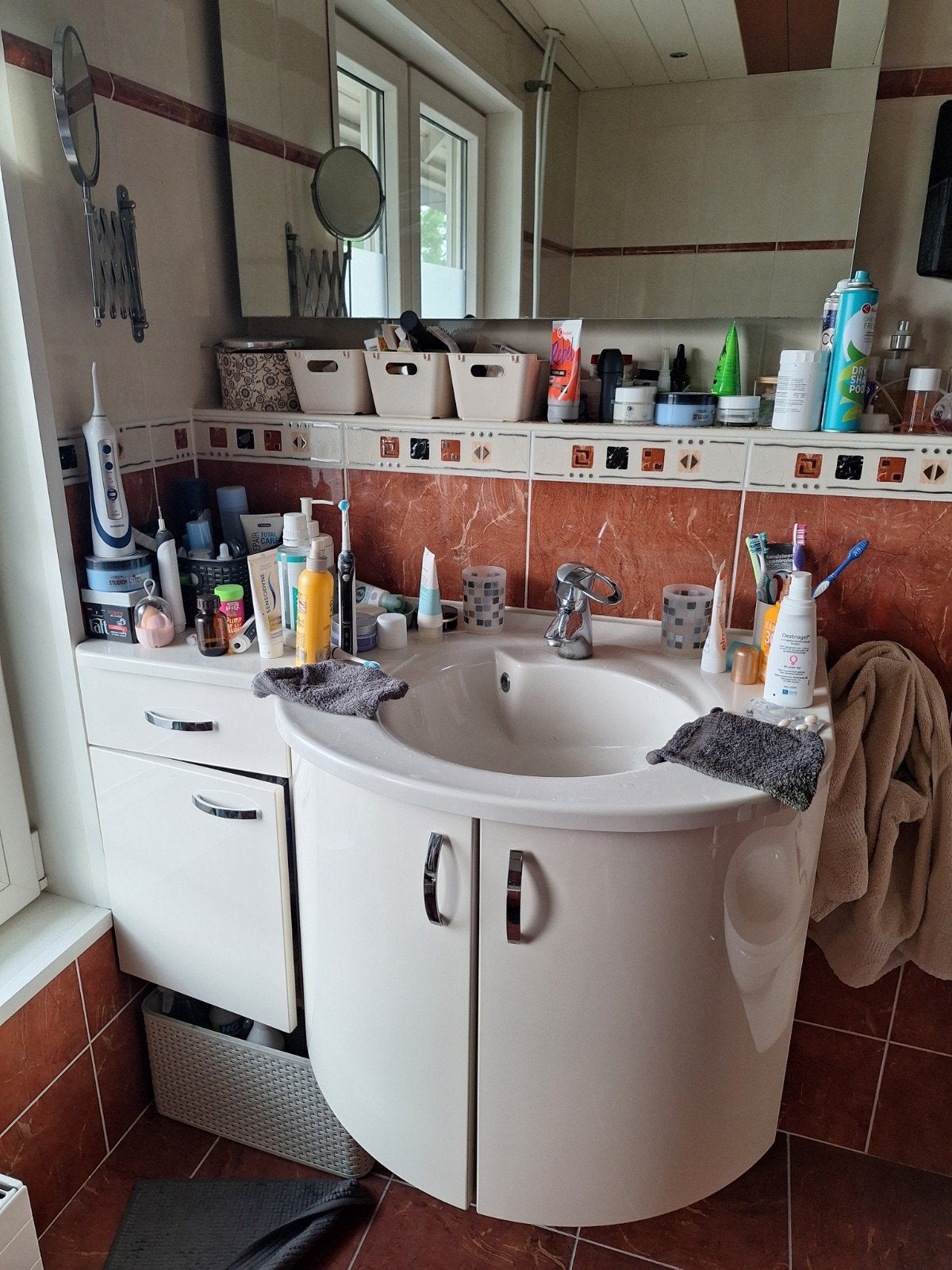 Gratis ophalen: wasmeubel, Huis en Inrichting, Ophalen, Gebruikt, 25 tot 50 cm, Overige typen