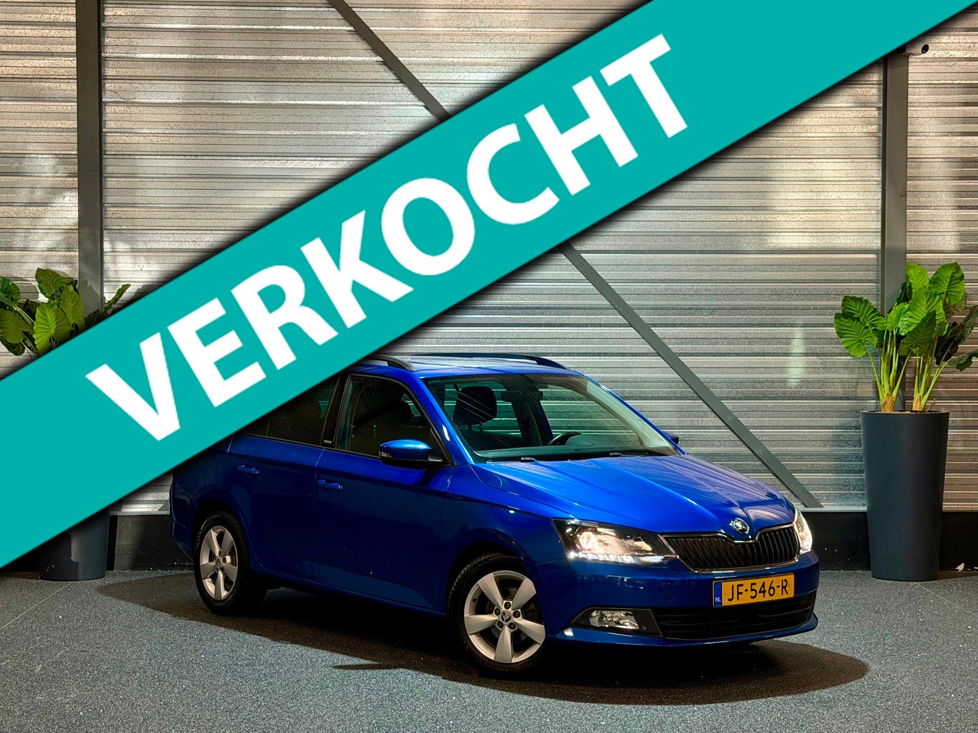 Skoda Fabia Combi 1.2 TSI JOY AIRCO/LED/NAVI/CRUISE/ACC/PDC/, Auto's, Voorwielaandrijving, Euro 6, 4 cilinders, Blauw