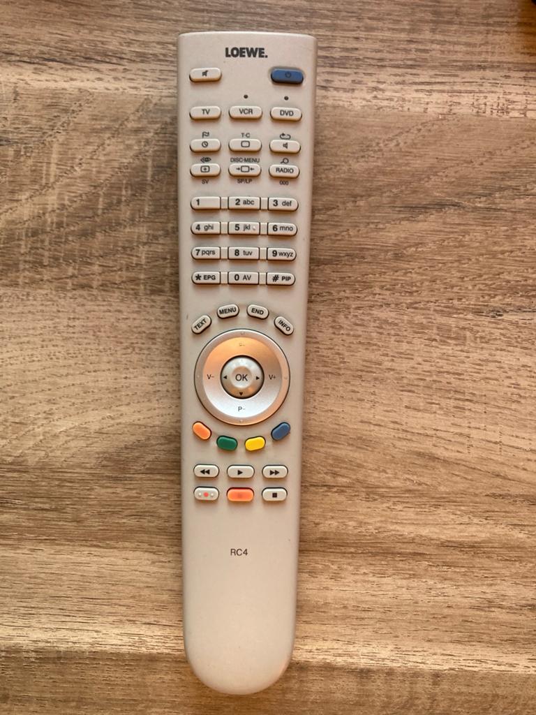 Loewe RC4 Afstandsbediening, Audio, Tv en Foto, Afstandsbedieningen, Ophalen of Verzenden, Gebruikt