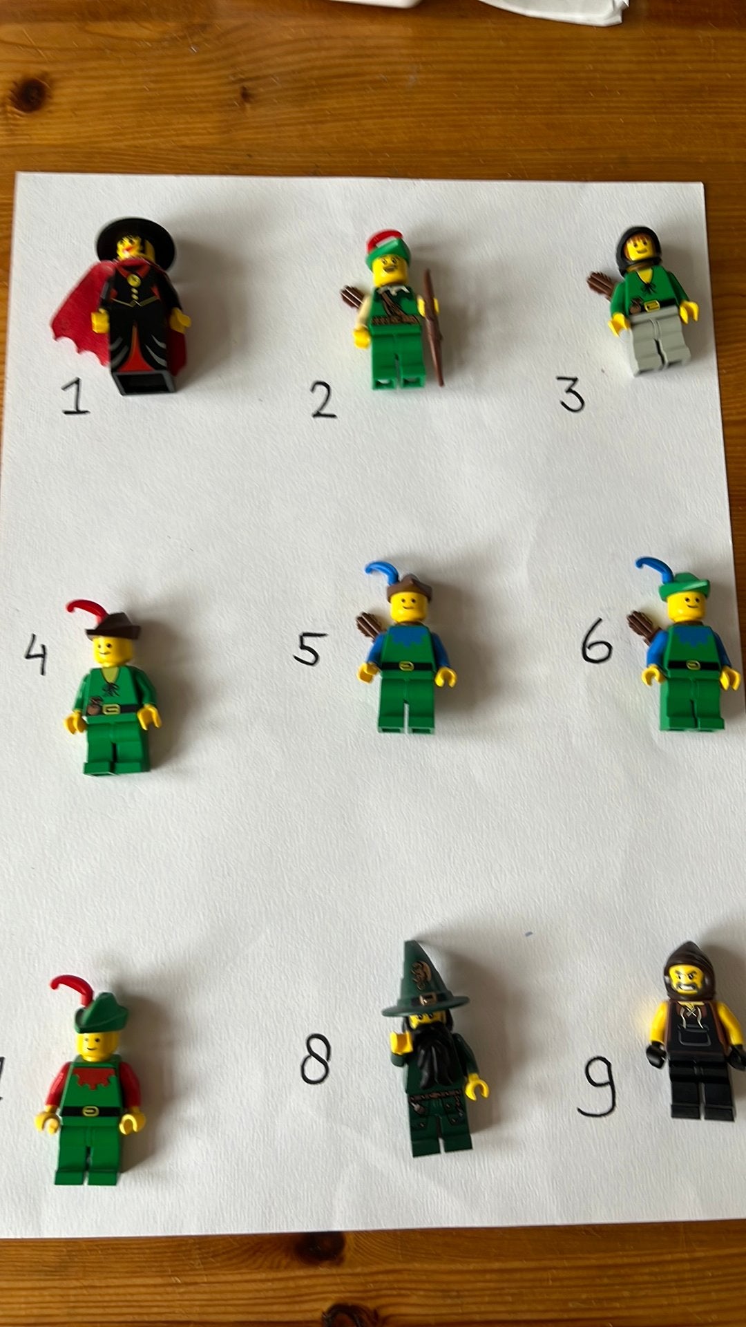 Oude LEGO Minifiguren Castle 1070, Gebruikt, Lego, Ophalen of Verzenden, Minifiguur