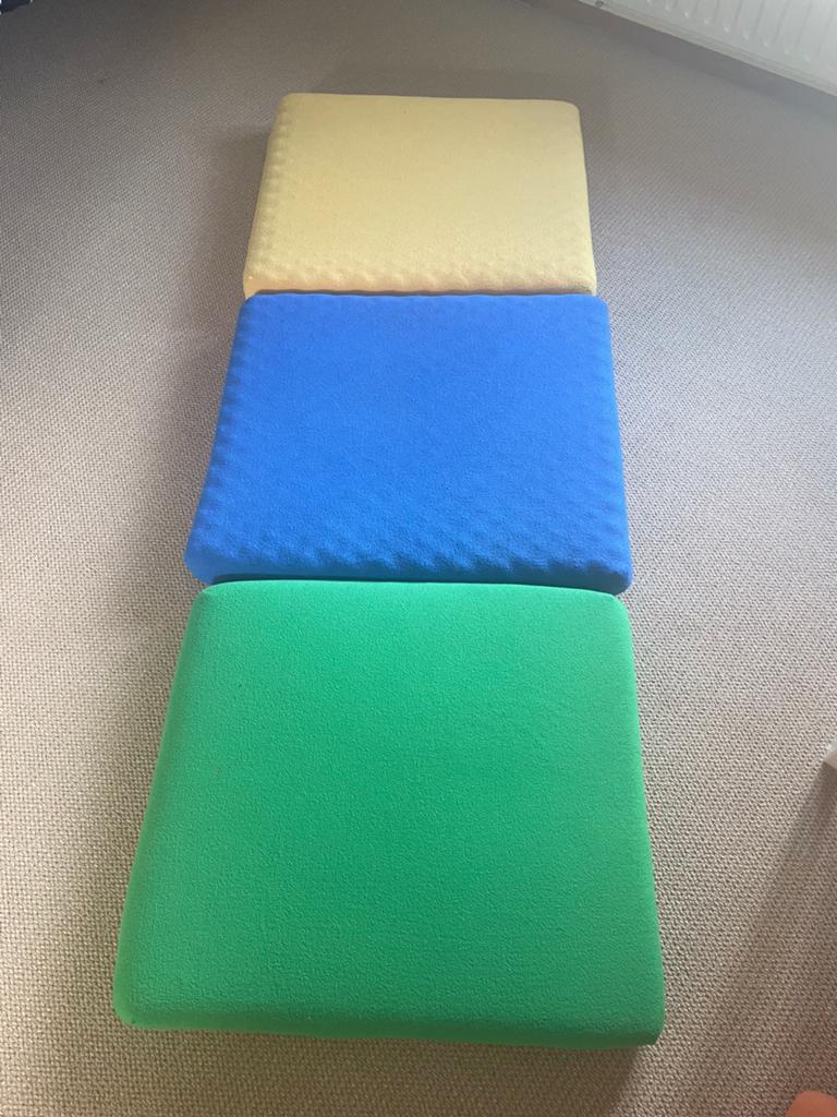 Speelkussens of logeerbed. Matras in delen., Kinderen en Baby's, Ophalen, Gebruikt
