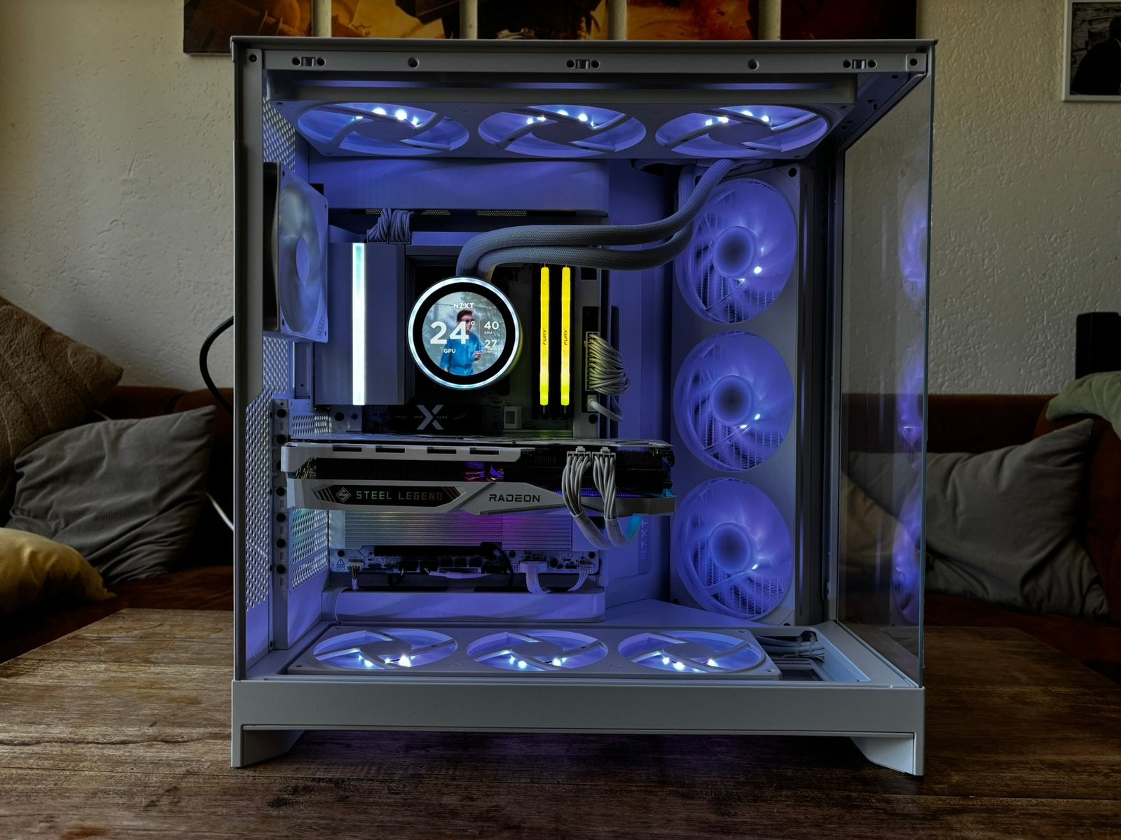 NZXT H9 Flow, Ophalen of Verzenden, Zo goed als nieuw