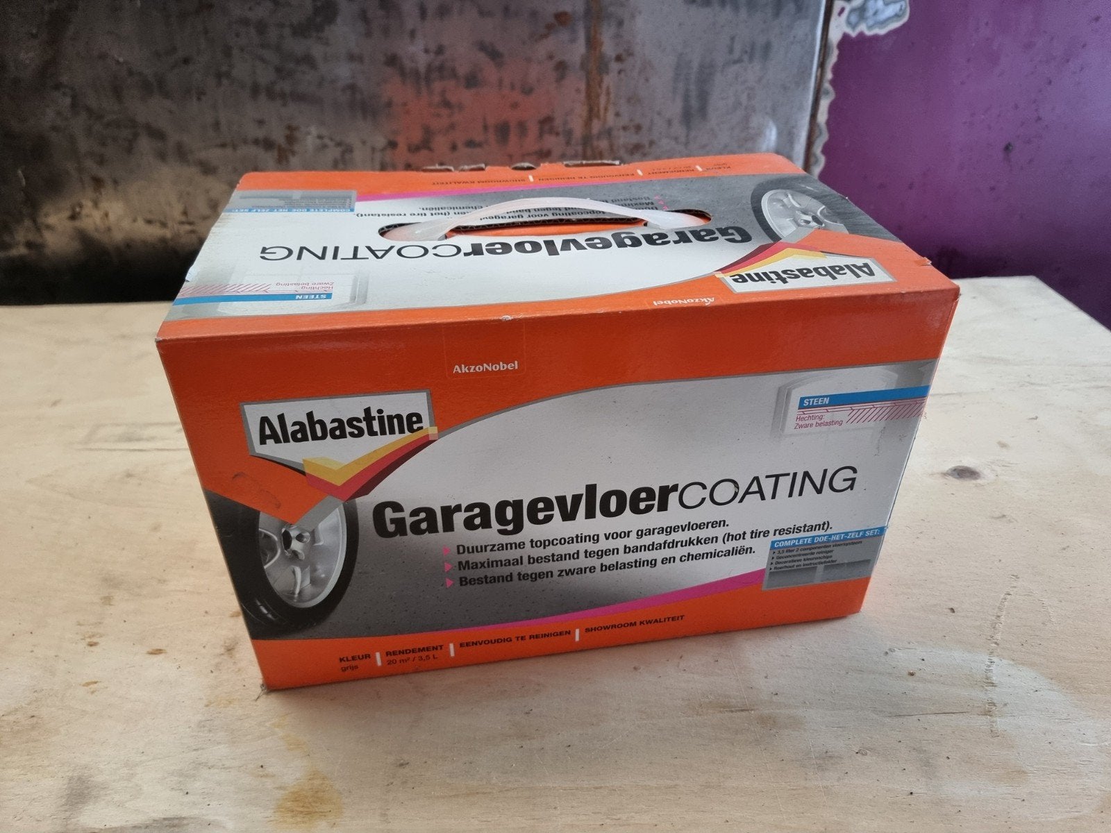 Ongebruikte Alabastine Garagevloer Coating set.
3,5 liter
Kl, Doe-het-zelf en Verbouw, Ophalen, ., ., .