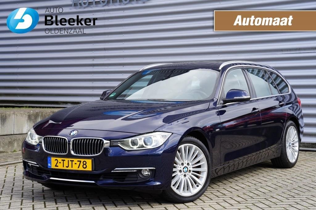 Bmw 3-SERIE 328i 245pk Upgrade Ed. Aut. Leer Cruise Navi Sto, Auto's, Automaat, Gebruikt, Huisgarantie, 4 cilinders