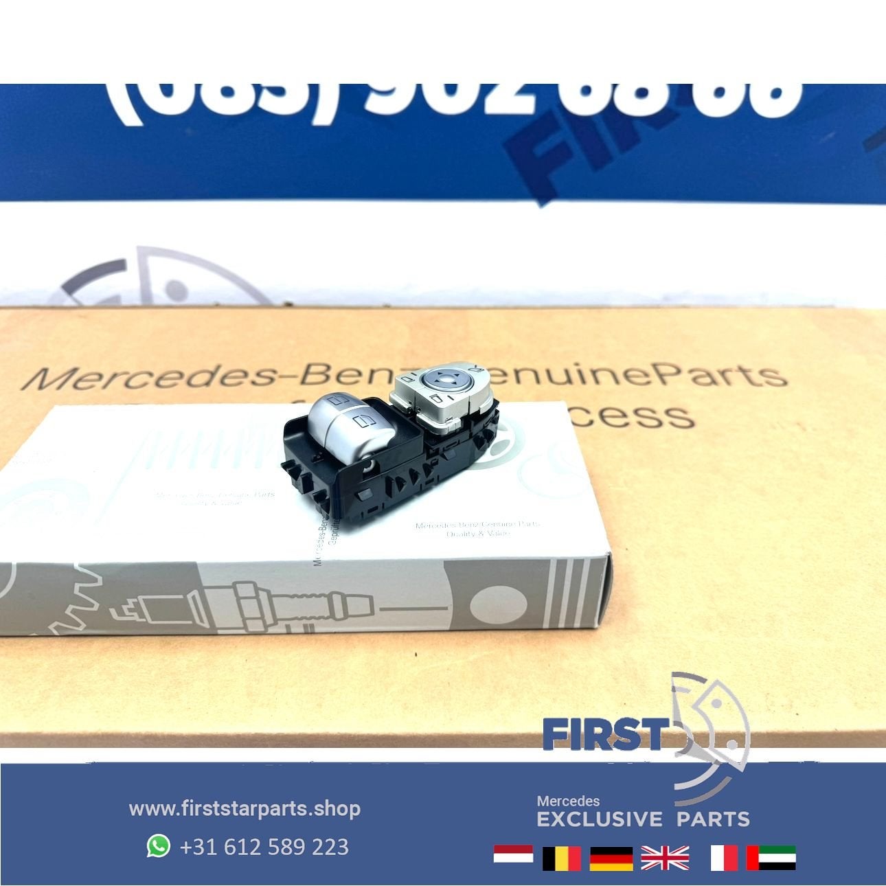 Raamschakelaar Mercedes W447 V KLASSE / VITO C205 A205 C KLA, Gebruikt, -, Ophalen of Verzenden, -