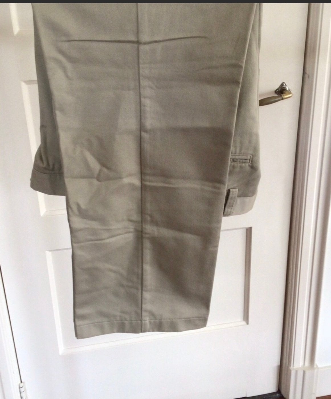 Dockers Basic Twill Chino Broek - Beige - W33 L30, Ophalen of Verzenden, Zo goed als nieuw, Overige maten, Beige