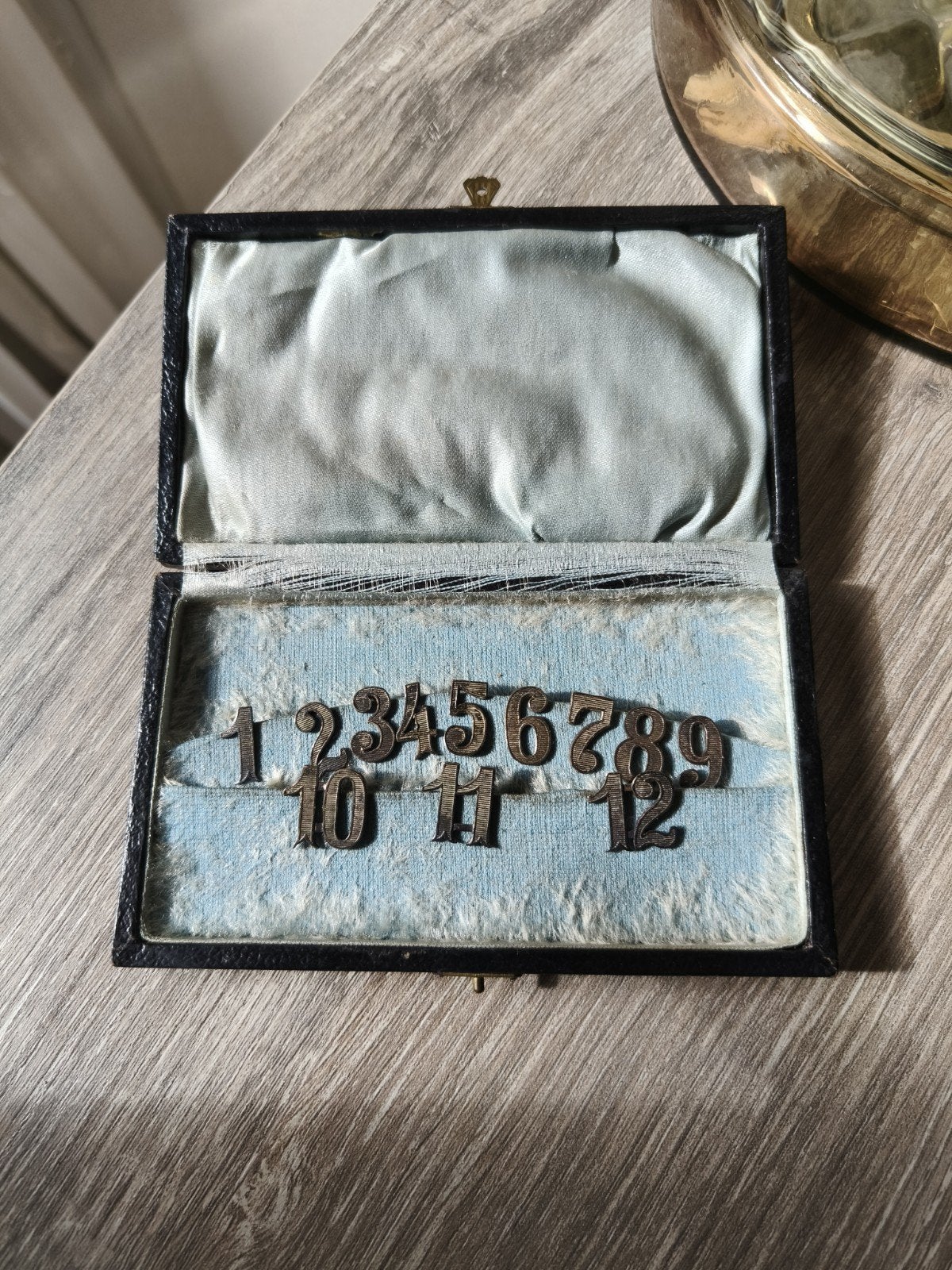 Zilveren cijfers, Antiek en Kunst, Ophalen of Verzenden