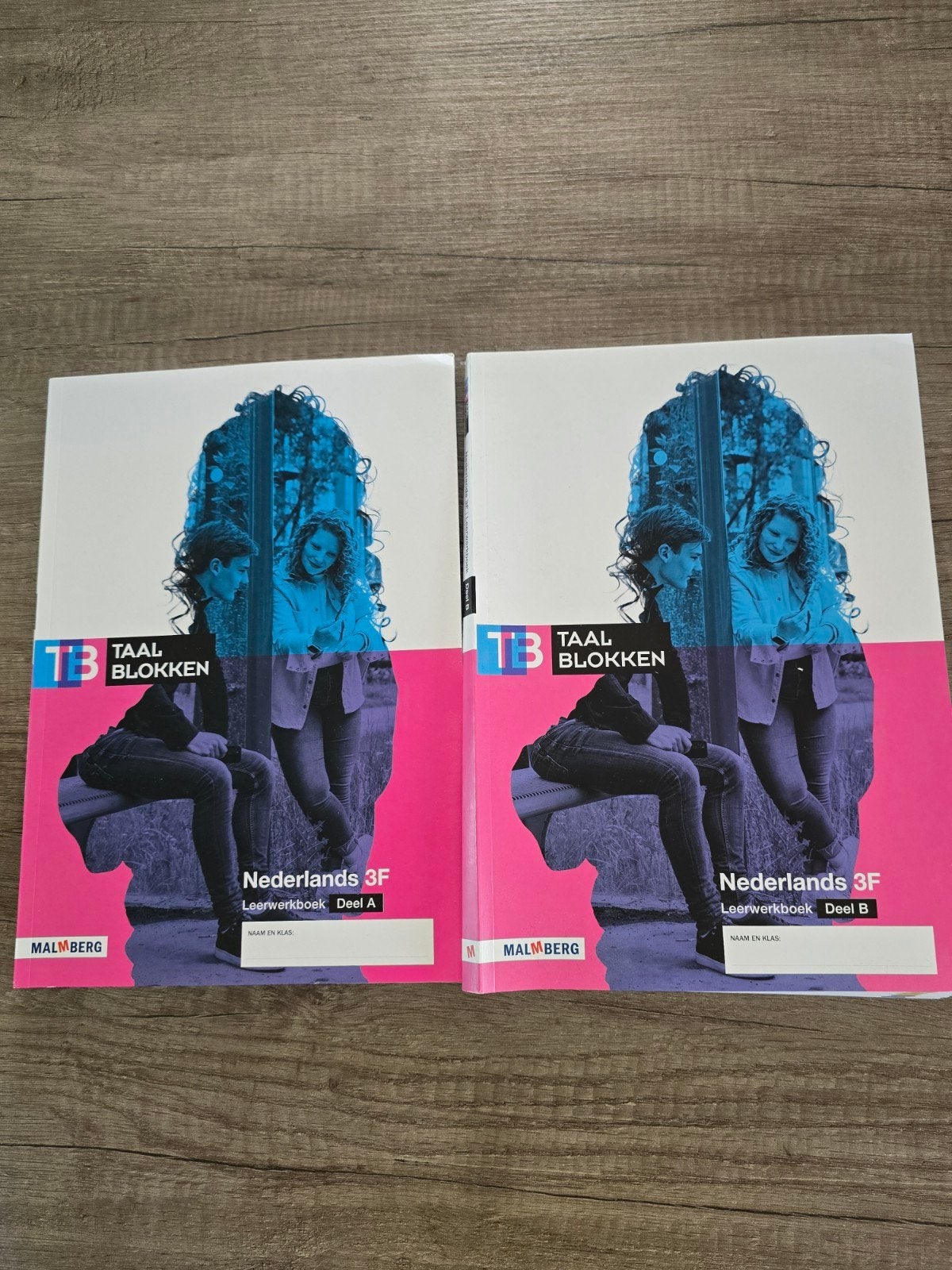 Nederlands 3F leerwerkboek deel A en B Taalblokken Malmberg, Ophalen of Verzenden, Nieuw, Nederlands
