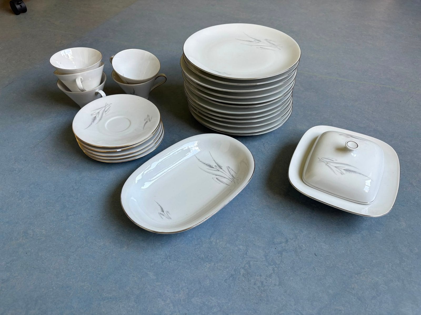 Vintage Arzberg servies - Vaso Silver, Ophalen