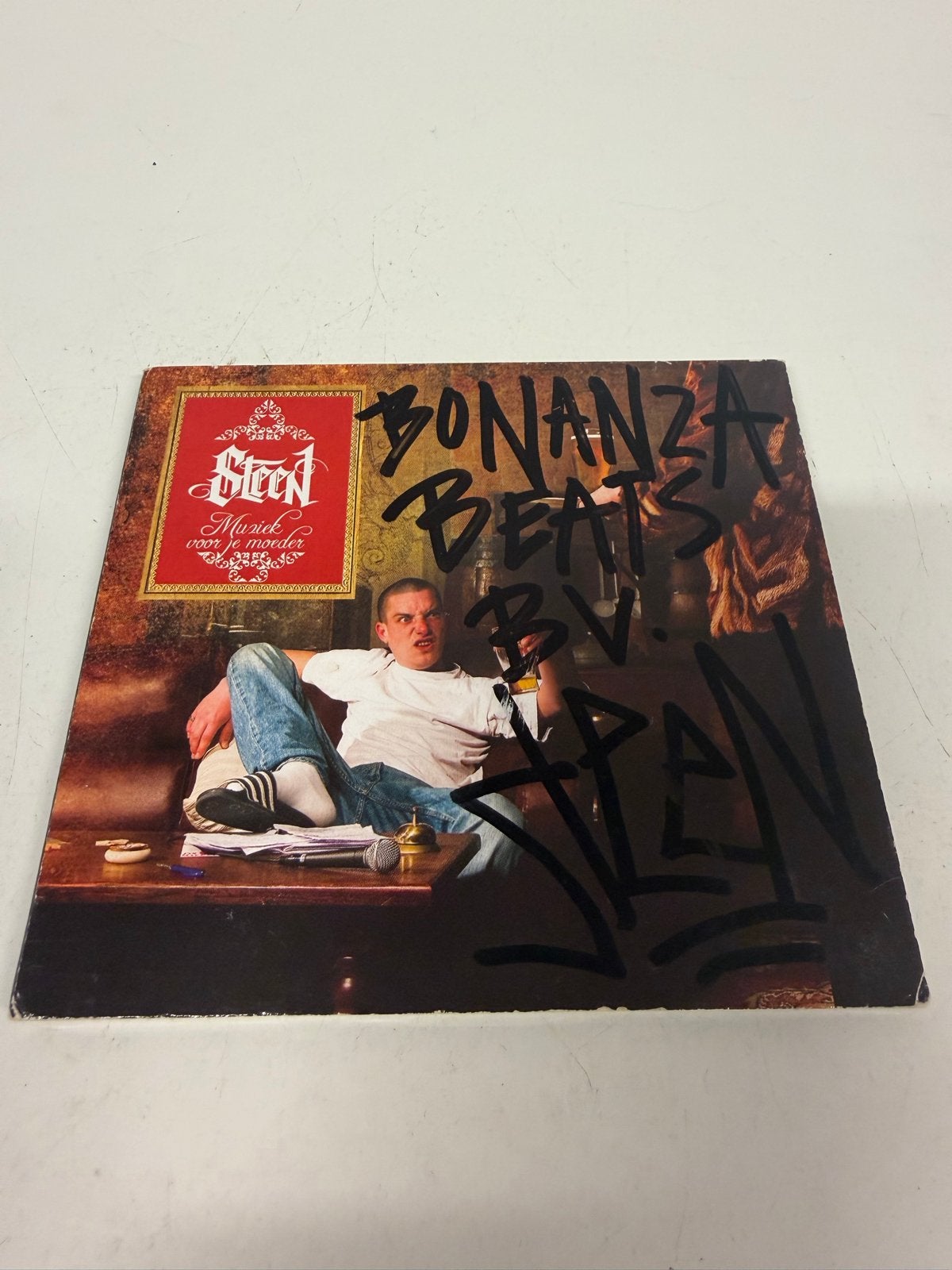Steen - Muziek Voor Je Moeder (Gesigneerd door Steen), Cd's en Dvd's, Ophalen of Verzenden, Gebruikt, Album, Gesigneerd