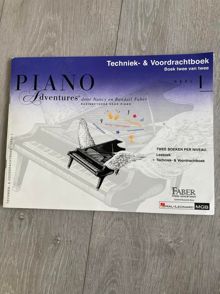 Piano Adventures Techniek- & Voordrachtboek Deel 1, Gebruikt, Klassiek, Les of Cursus, Ophalen of Verzenden