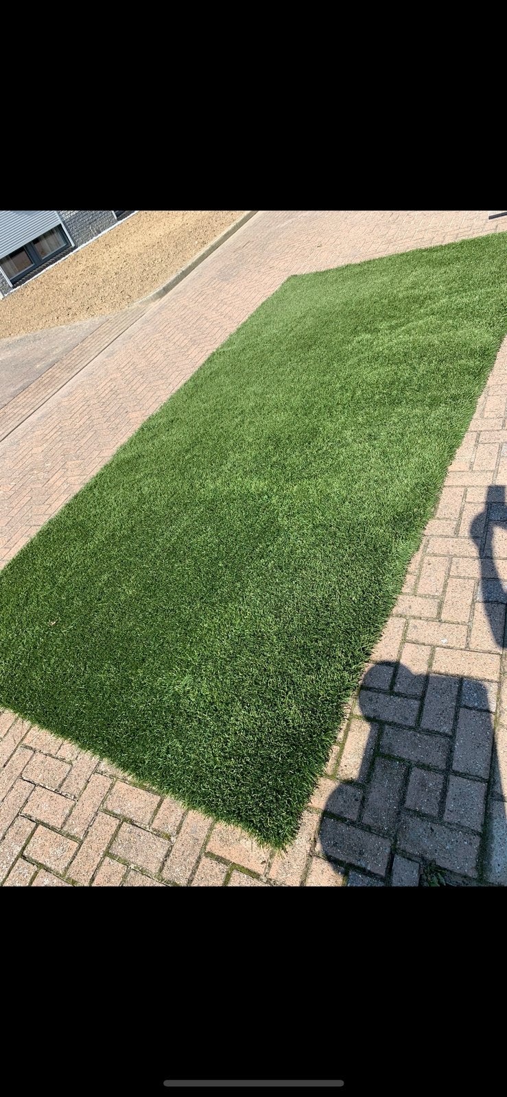 Mooi stuk kunstgras 3x4  meter 4,5cm hoog, Tuin en Terras, Gras en Kunstgras, Ophalen, Zo goed als nieuw, 20 m² of meer