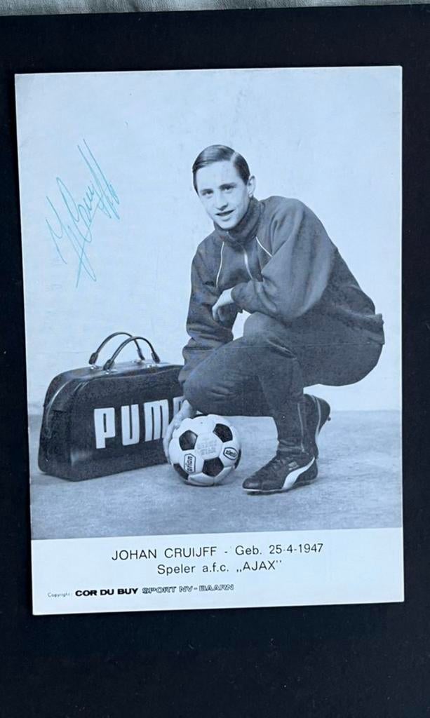 Johan Cruijff Cor du Buy | GEZOCHT, Ophalen of Verzenden, Gebruikt, Plaatje