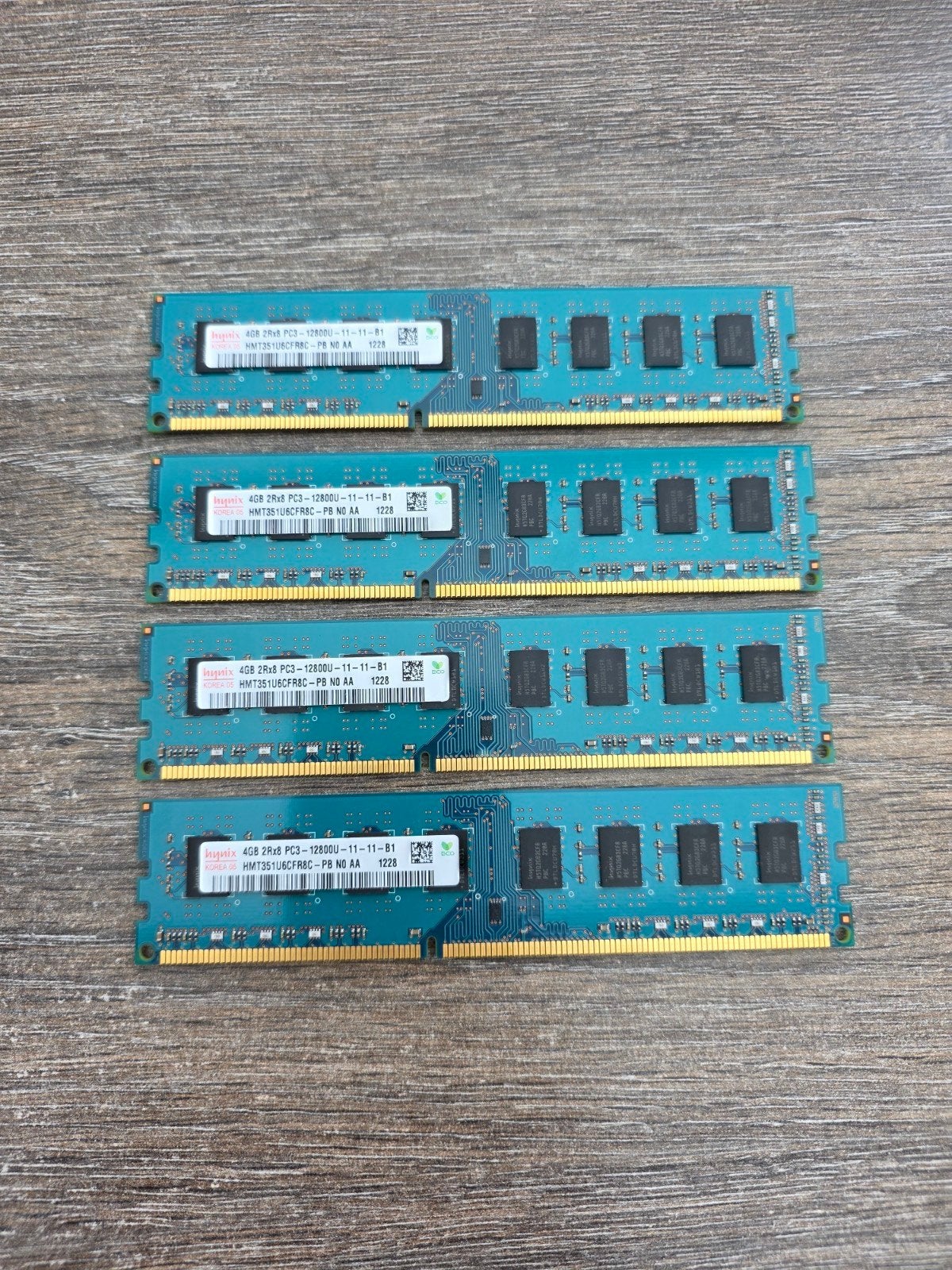 Hynix 4x 4GB DDR3 RAM, Computers en Software, RAM geheugen, Ophalen, Gebruikt, Server, DDR3