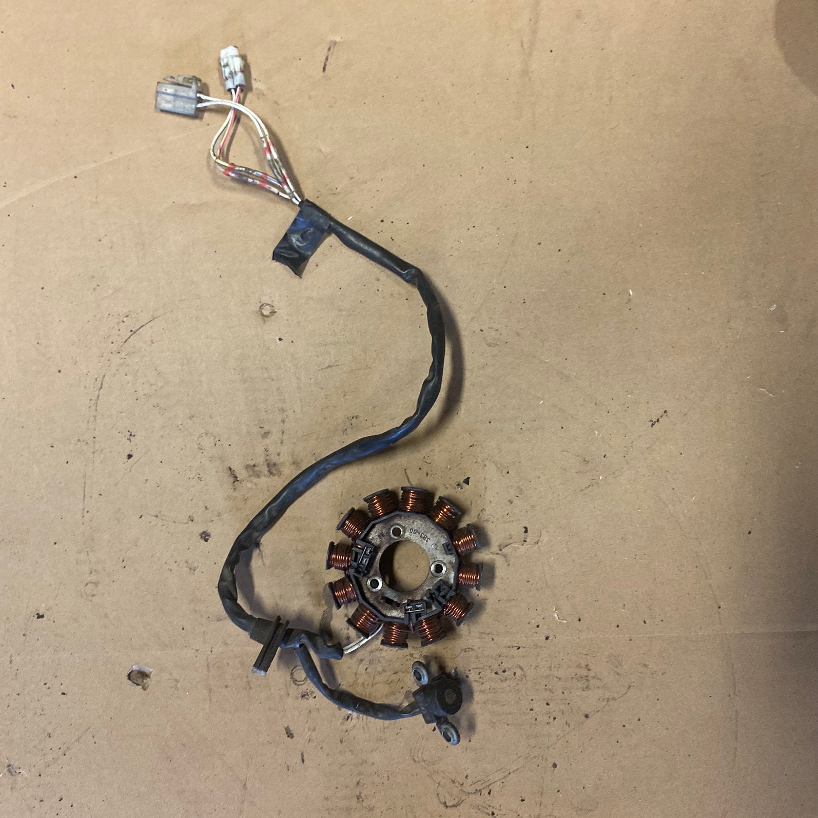 Ontsteking yamaha neos 4t injectie, Ophalen, Blok