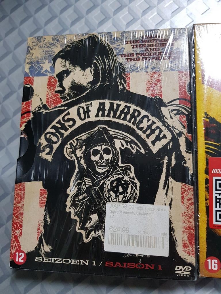 Sons of anarchy seizoen 1, Vanaf 16 jaar, Ophalen of Verzenden, Zo goed als nieuw, Actie en Avontuur