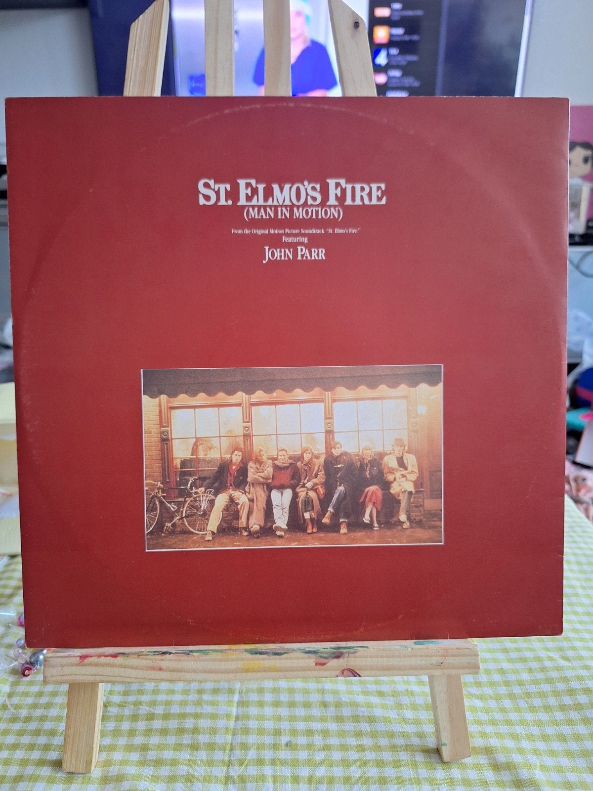 St. Elmo's Fire (Man in Motion) - John Parr LP, Ophalen of Verzenden