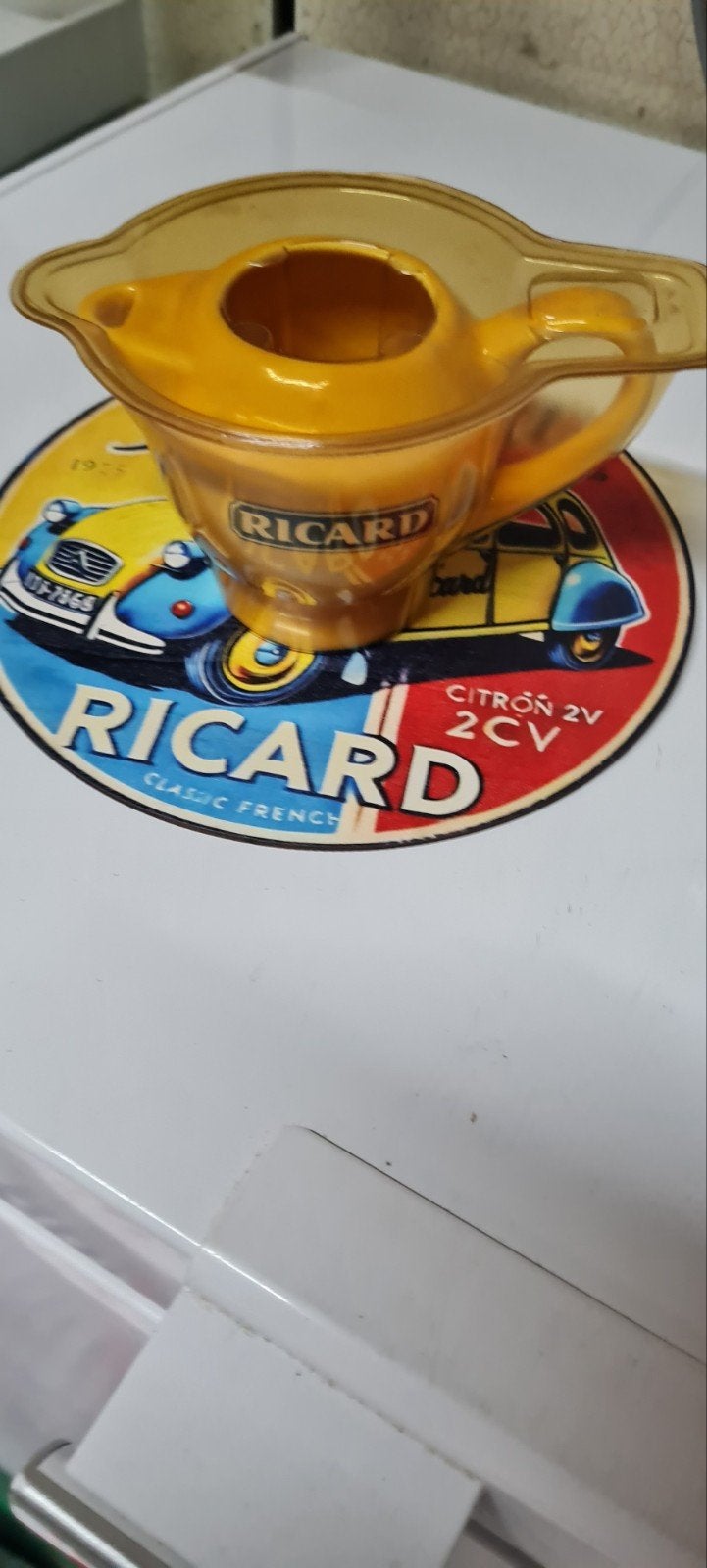 Ricard kannetje met plaatje, Ophalen of Verzenden