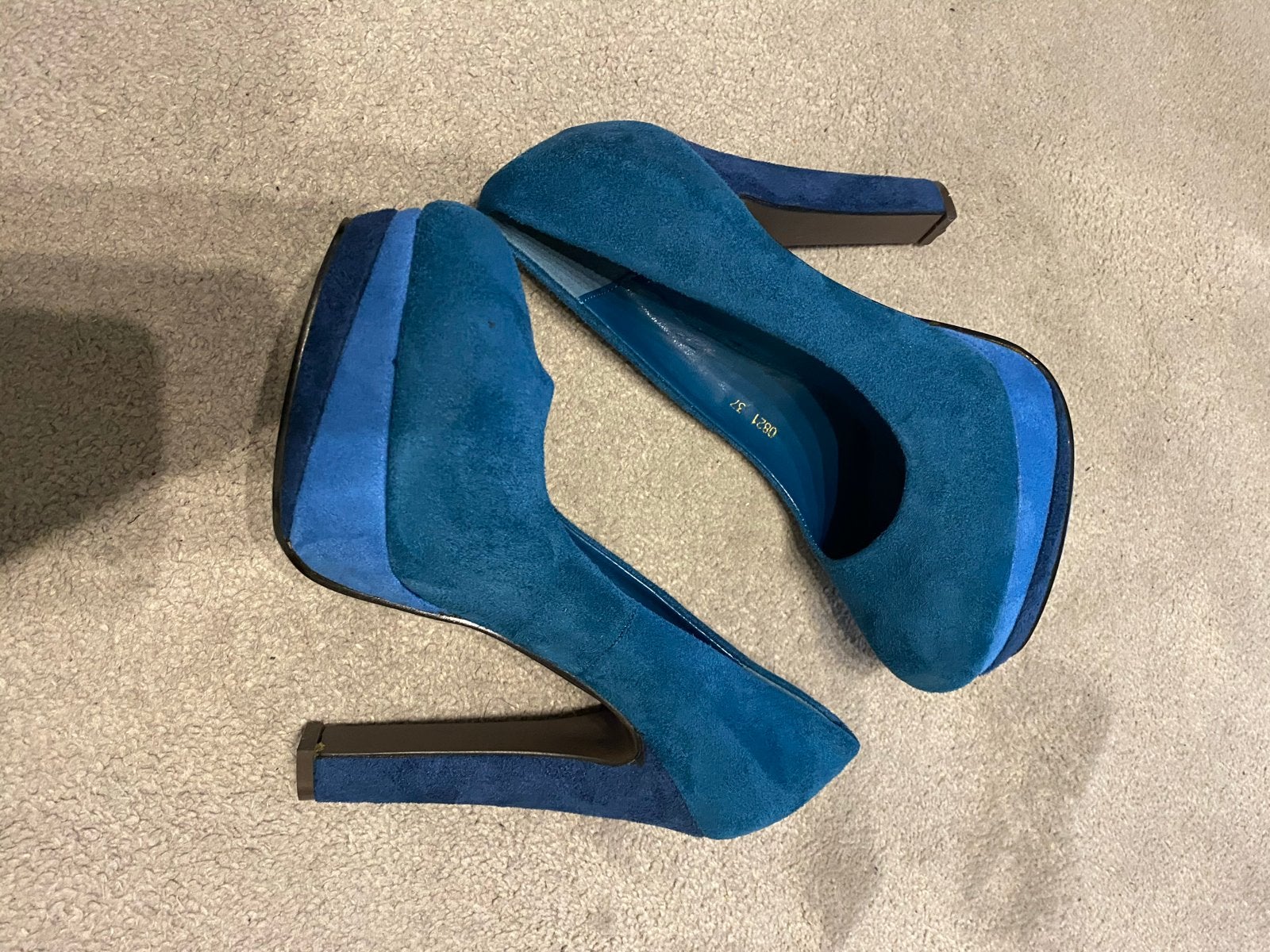 Elegante Blauwe Pumps - Maat 37, Pumps, Blauw, Nieuw, Ophalen of Verzenden