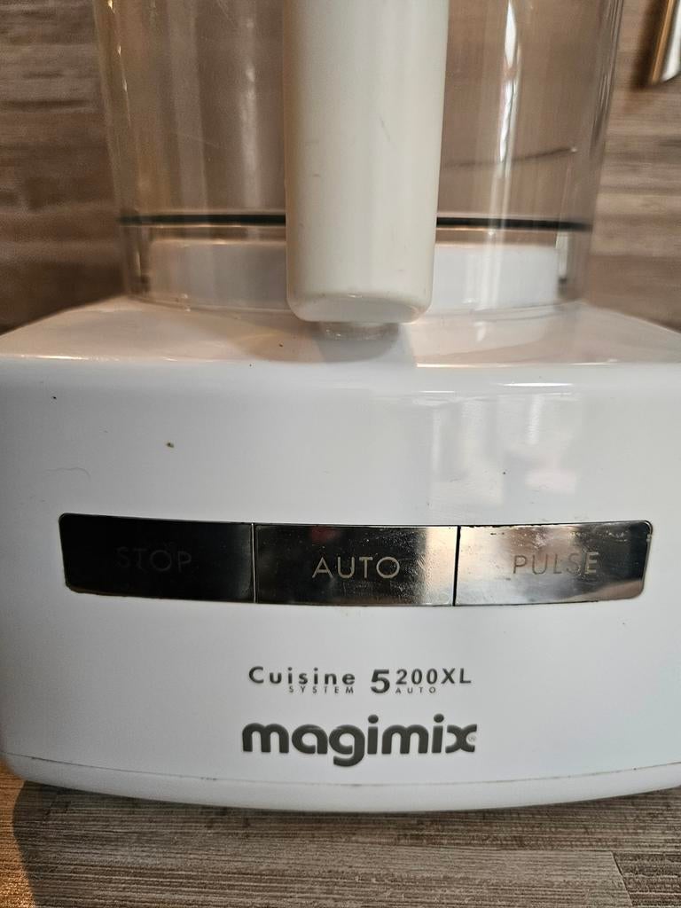 Pro Magimix Cuisine System 5200XL zo goed als nieu, Witgoed en Apparatuur, Ophalen of Verzenden, Zo goed als nieuw, 3 snelheden of meer
