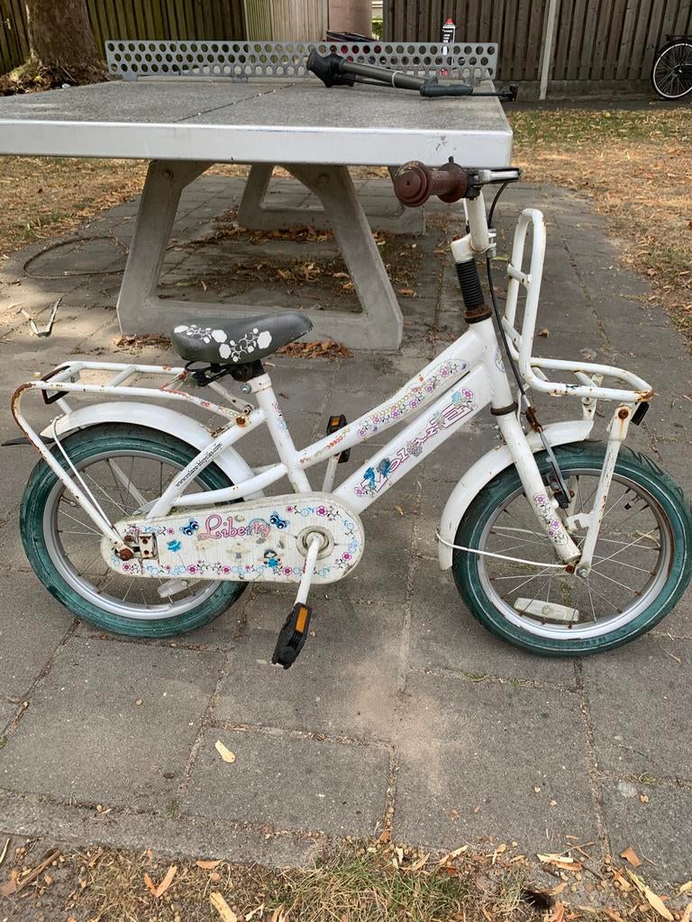 Te Koop Kinderen fiets 14 inch, Ophalen, Zo goed als nieuw, Minder dan 16 inch
