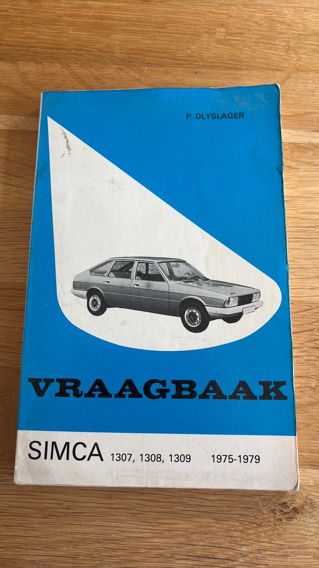 Vraagbaak Simca 1307, 1308, en 1309 1975 1979, Ophalen