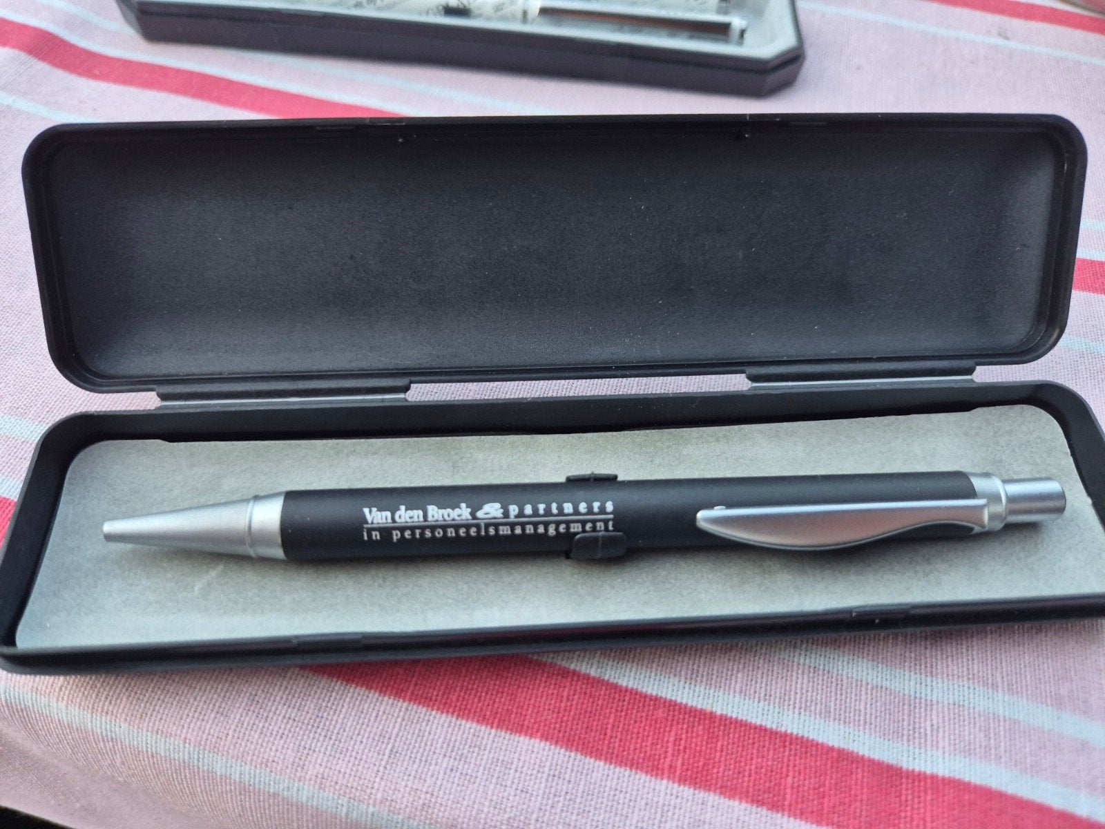 Pen met reclame, Ophalen of Verzenden, Balpen, Overige merken, Met reclame