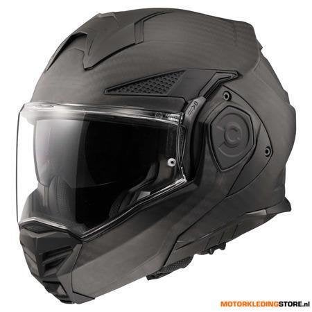 LS2 FF901 Advant X Solid Carbon Systeemhelm, Carbon, Ophalen of Verzenden, Nieuw met kaartje