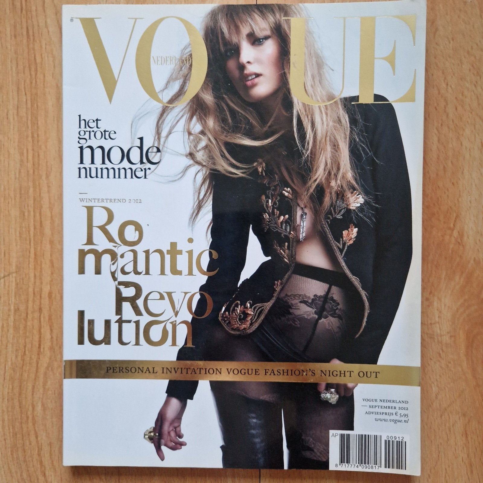 Vogue Nederland September 2012, Boeken, Ophalen of Verzenden, Zo goed als nieuw