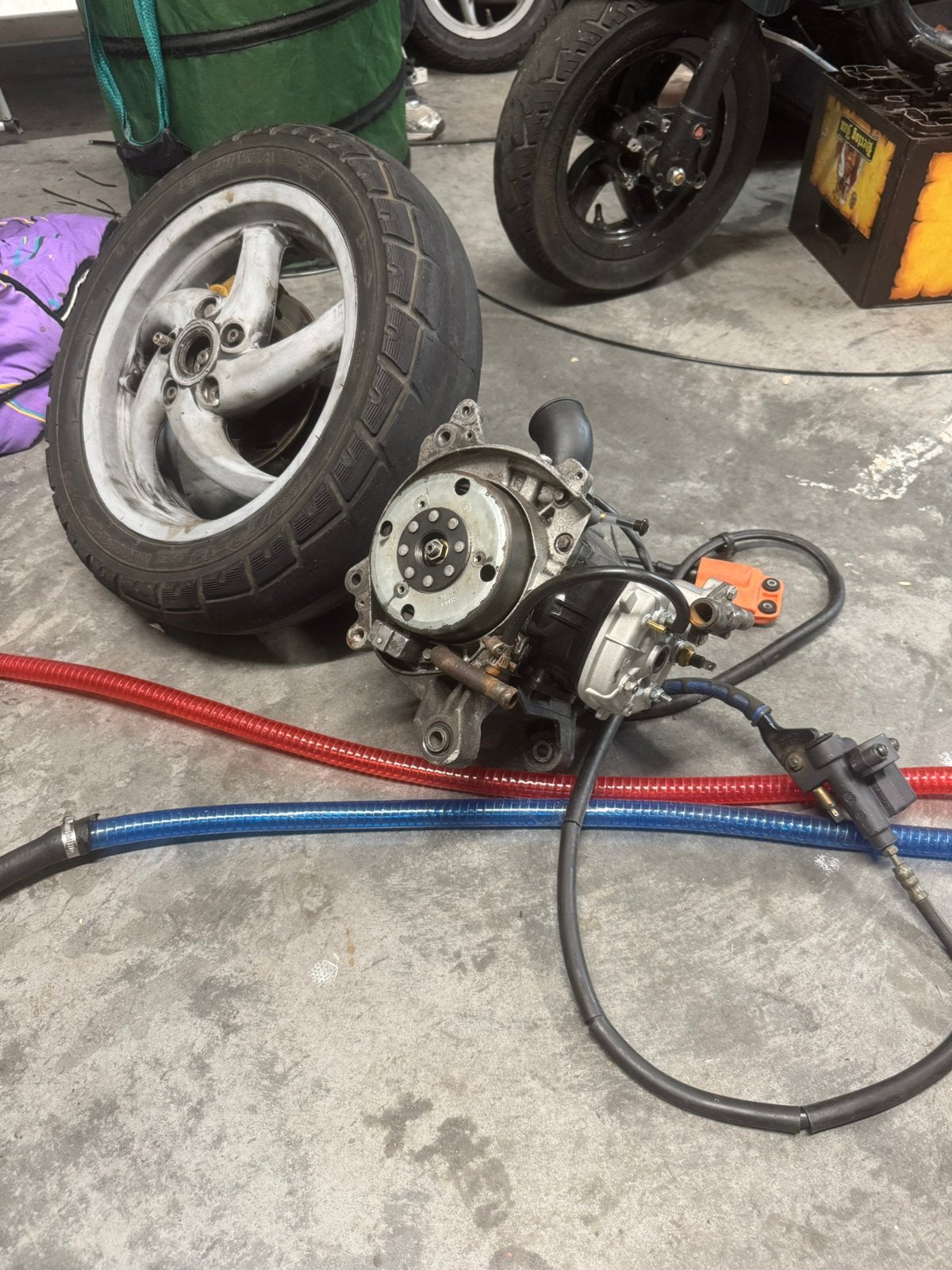 Runner DD LC 70cc blok plug and play, Ophalen of Verzenden, Zo goed als nieuw, Blok