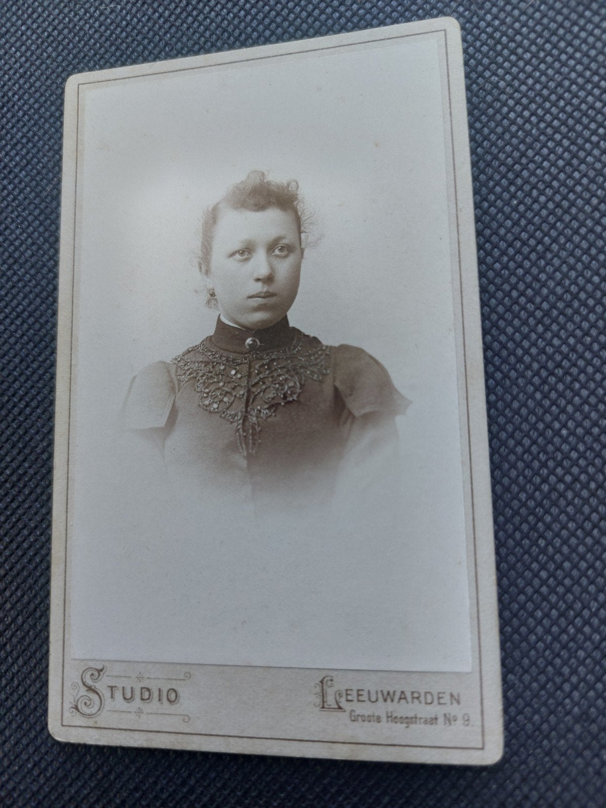 Cdv Studio ca. 1890, Verzamelen, Foto's en Prenten, Zo goed als nieuw, Foto, Voor 1940, Ophalen of Verzenden