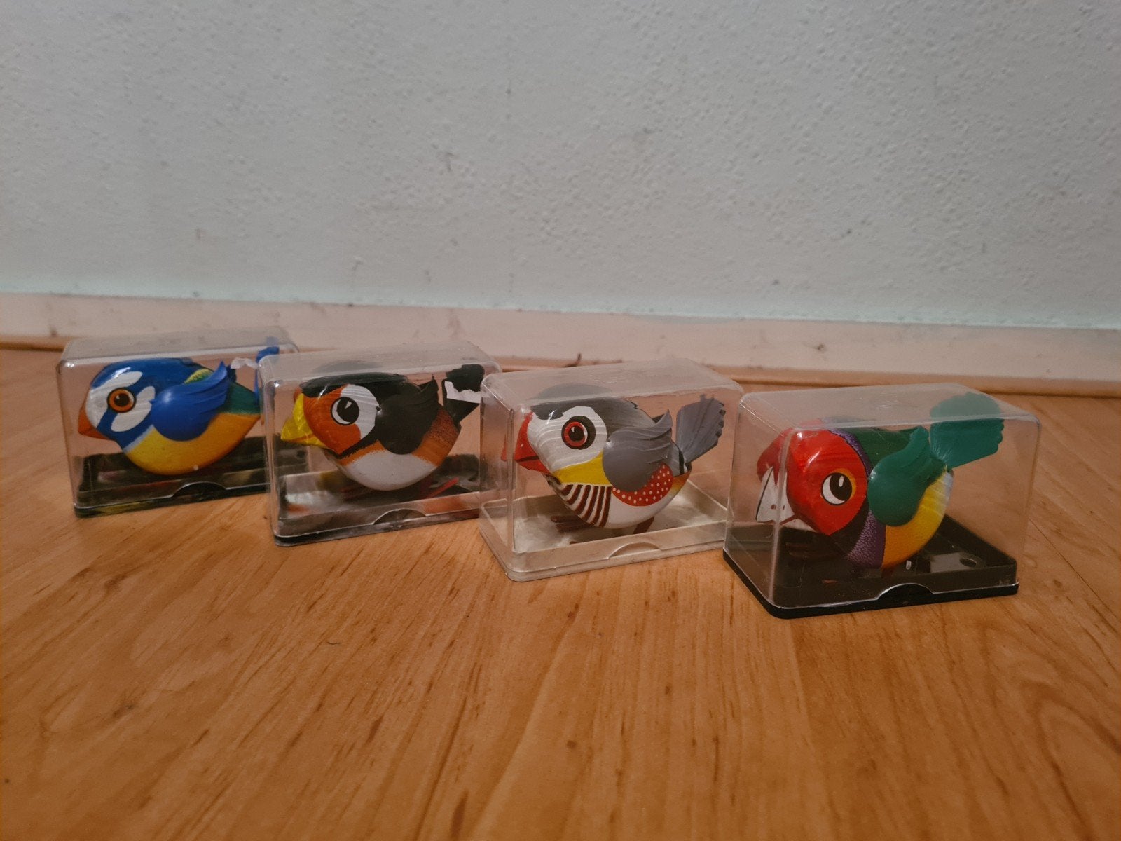 4 blikken opwind vogeltjes van Lehmann, Ophalen of Verzenden