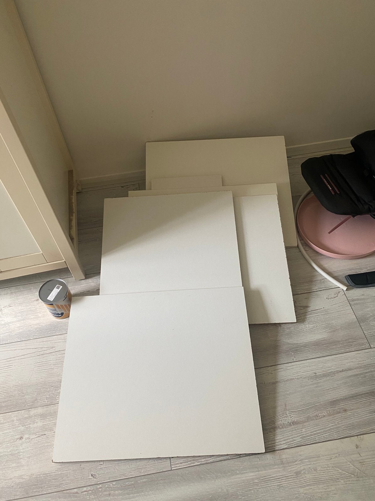 Planken gratis ophalen zgan, Ophalen, Zo goed als nieuw, Laminaat
