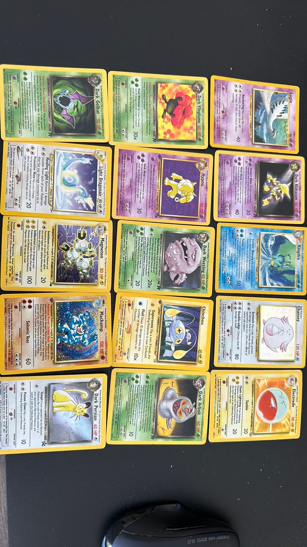 Setje Pokémon kaarten - Diverse kaarten, Ophalen of Verzenden, Gebruikt, Meerdere kaarten
