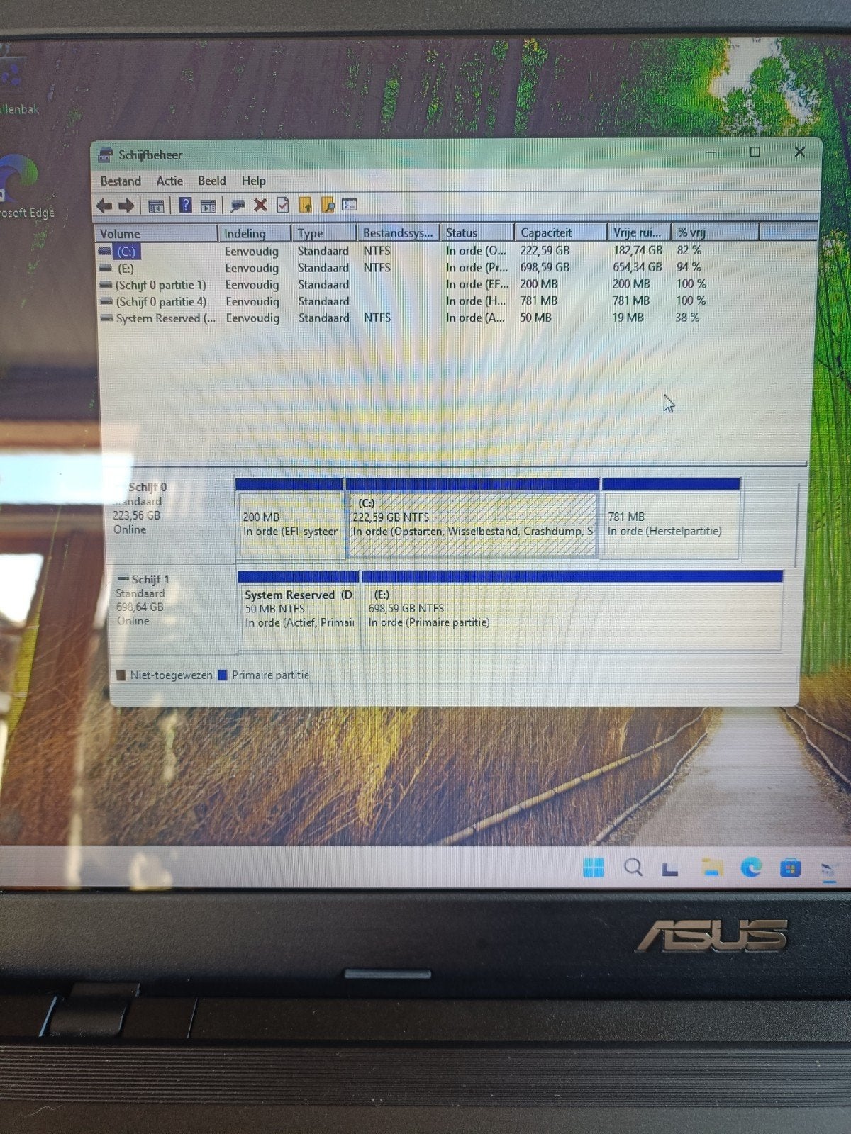 Asus ✨refurbished 240 gb SSD+700 gb HDD🐧Linux of keuze Wi11, Computers en Software, Ophalen, Refurbished, Windows