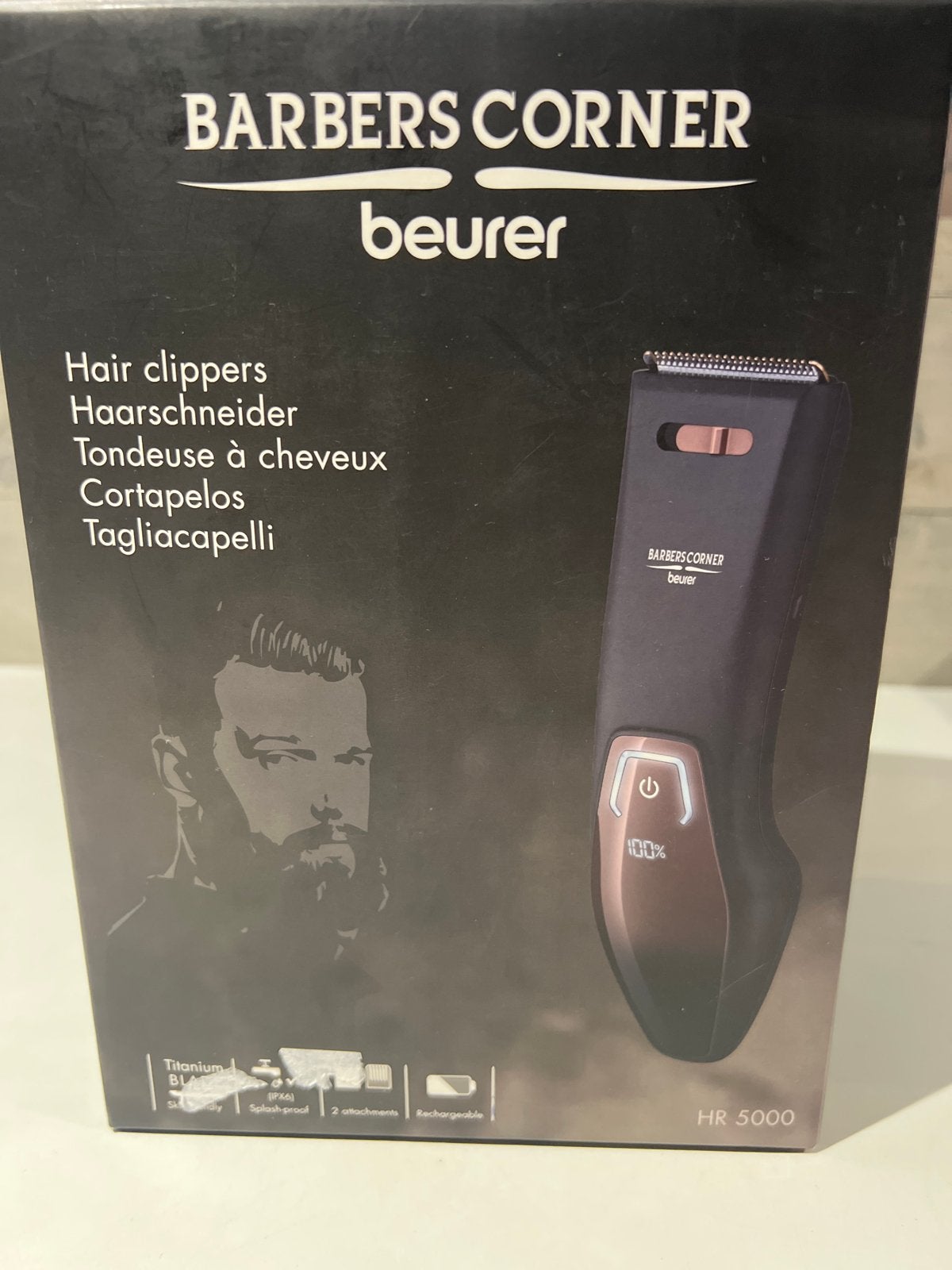 Beurer HR 5000 Baard- en Haartrimmer - Nieuw in doos, N, N, Nieuw, Ophalen of Verzenden