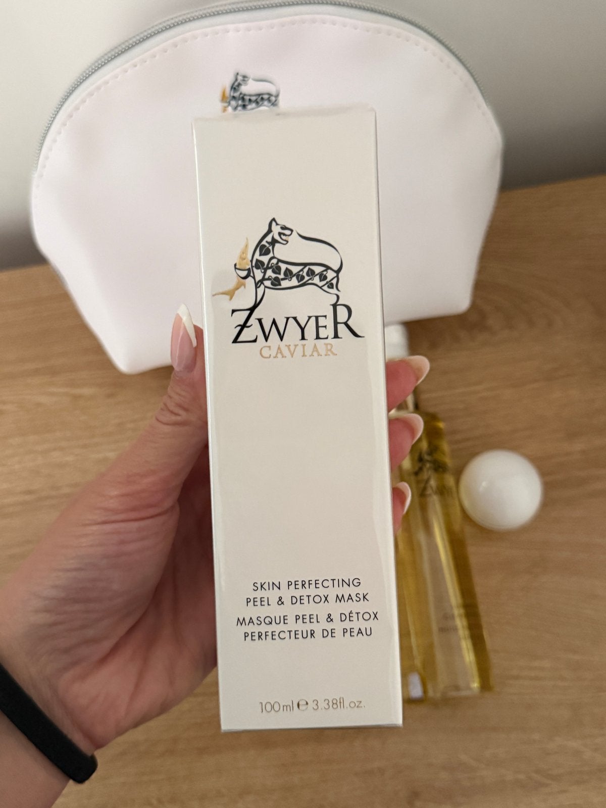 ZWYER CAVIAR Skin Perfecting Peel & Detox Mask 100ml, Ophalen of Verzenden, Nieuw, Gehele gezicht, Reiniging