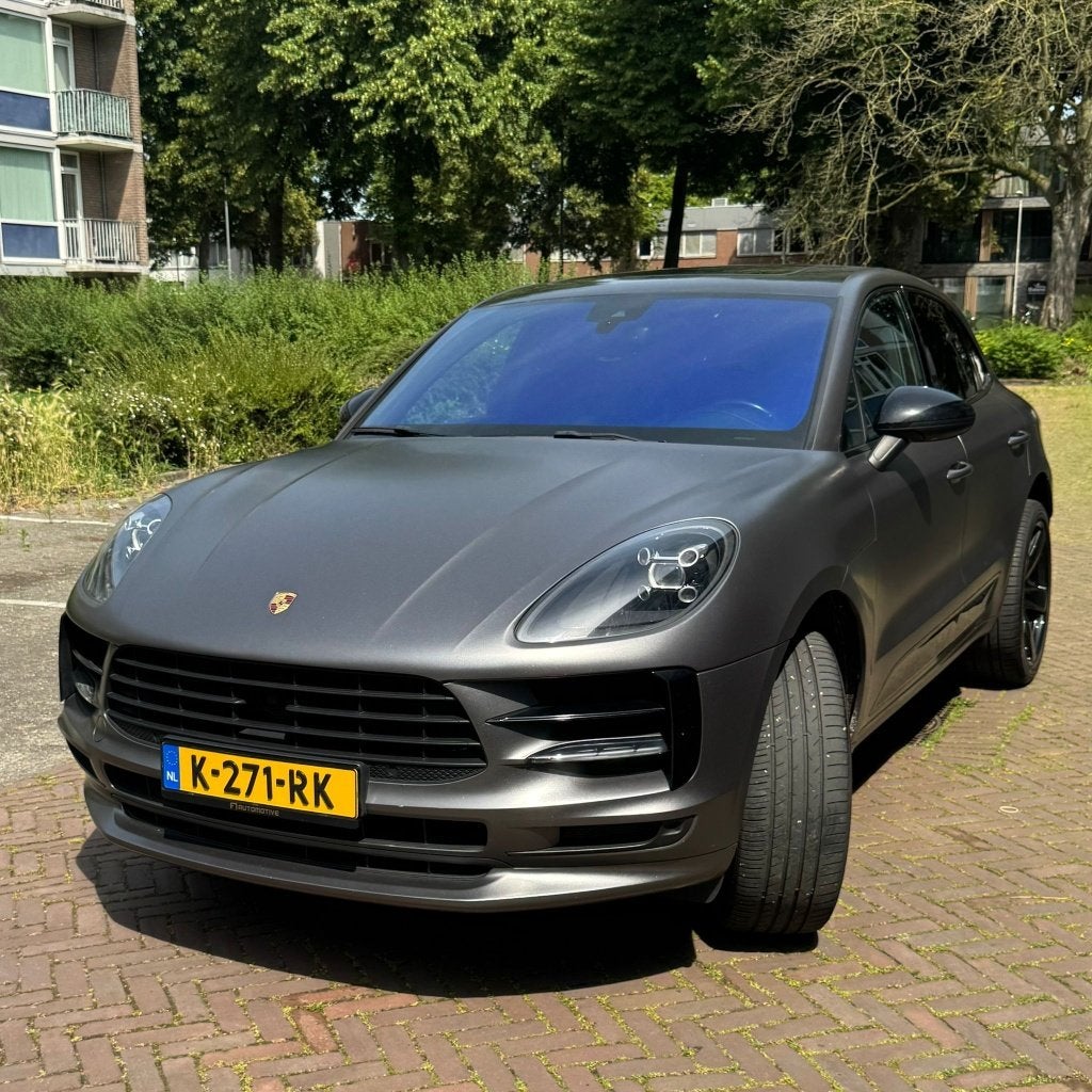 Porsche Macan 2.0 245pk.. Fully WRAP .. Voll OPTIES, Automaat, Euro 5, Zwart, Particulier