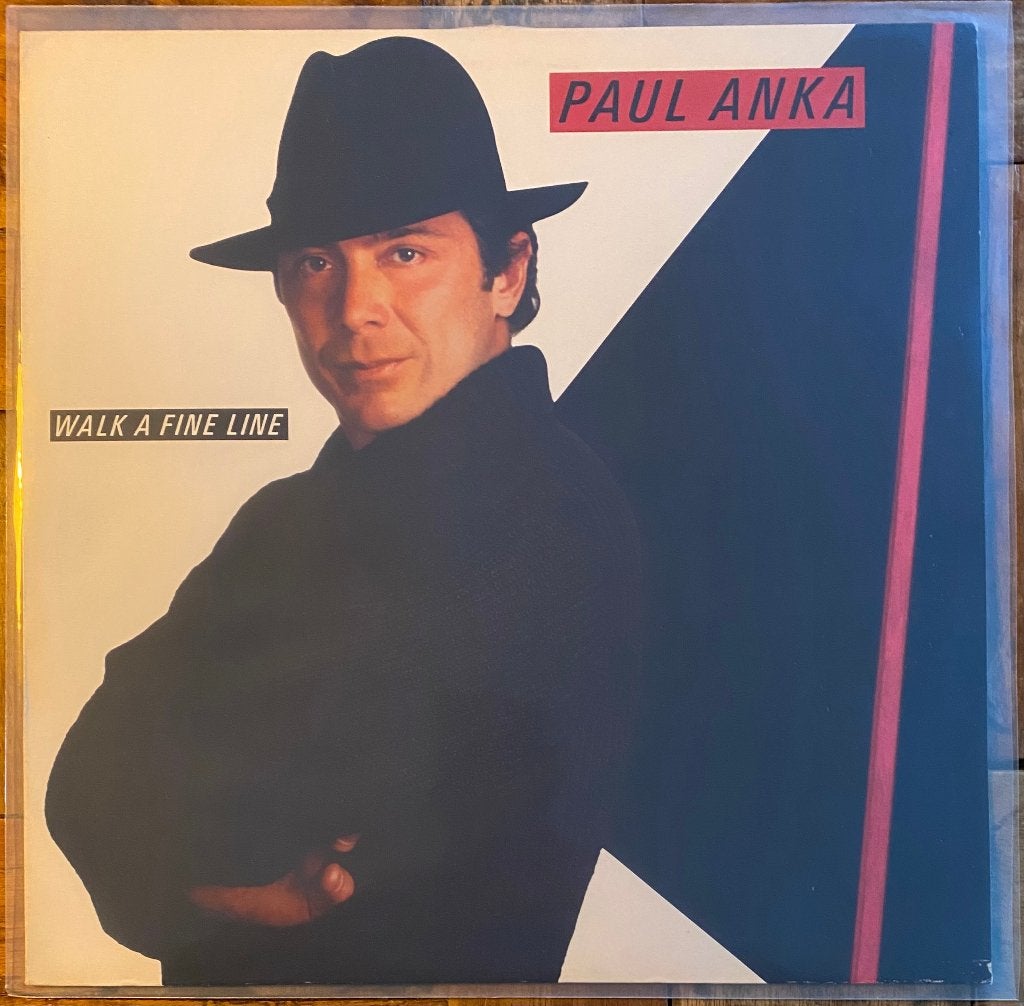 Vinyl: Paul Anka - Walk A Fine Line 1983 NL Promo - VG+/NM, LP, Gebruikt, Speciale editie, Pop