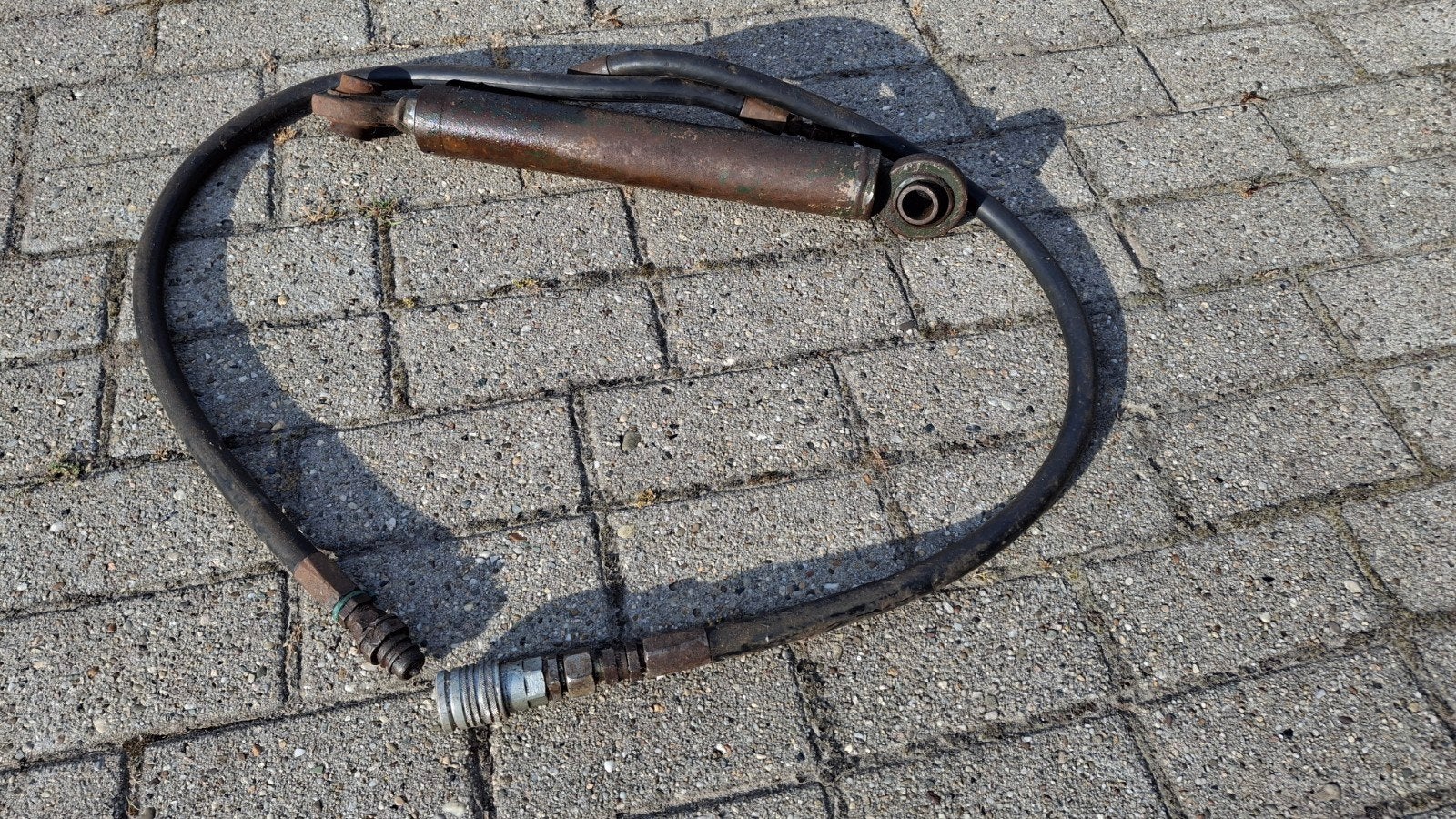 Hydraulische topstang voor enkelwerkend ventiel, Ophalen