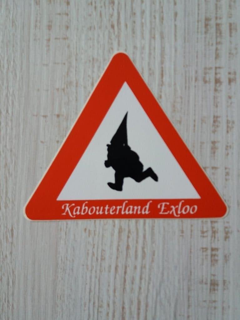 sticker Kabouterland EXLOO, Ophalen of Verzenden, Zo goed als nieuw, Bedrijf of Vereniging
