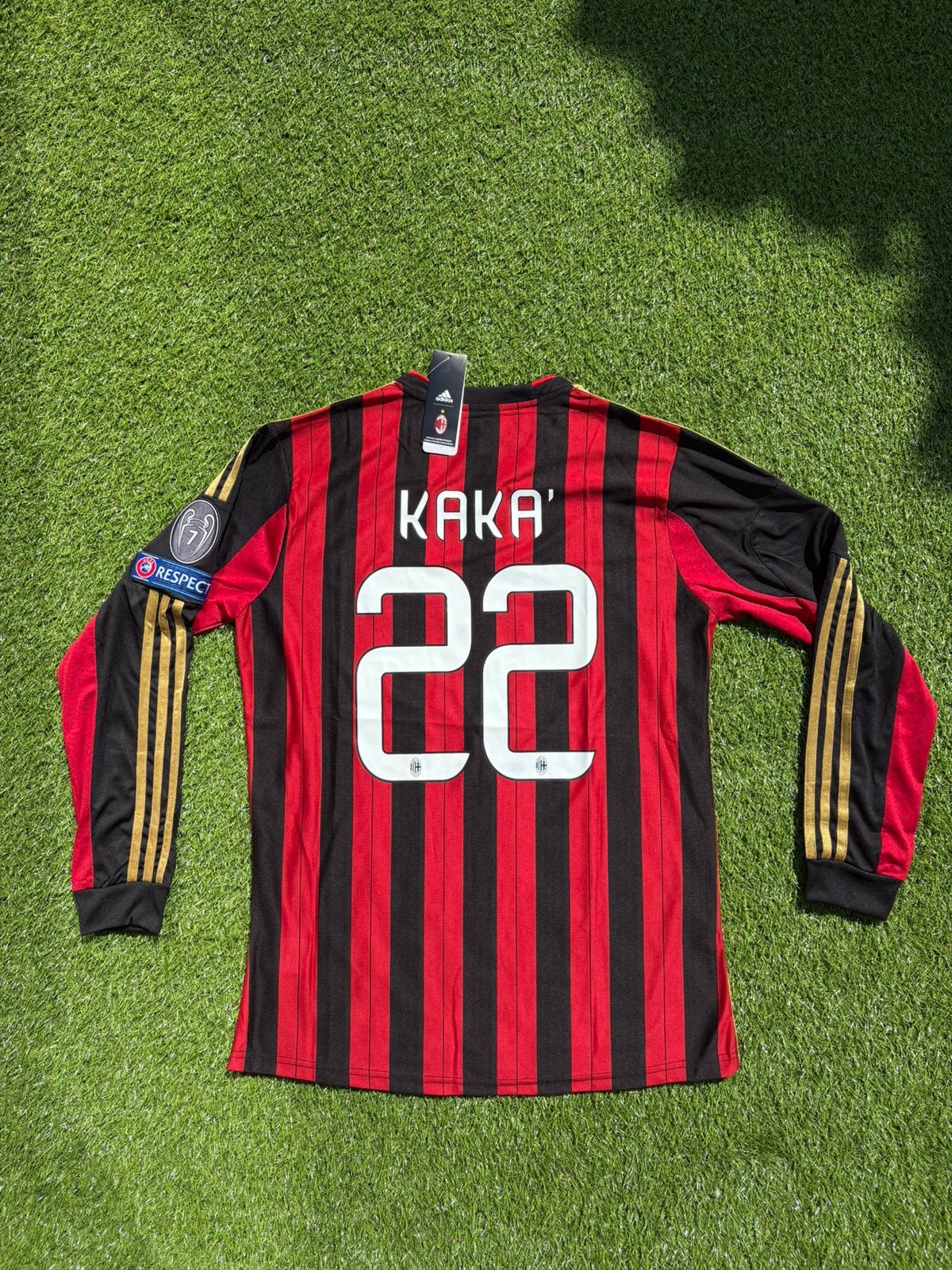 AC Milan 2013/2014 Thuisshirt Kaká 22 Lange Mouw Maat M/L/XL, Ophalen of Verzenden, Nieuw, Shirt