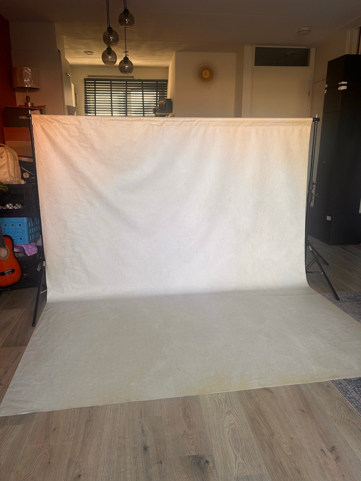 Achtergrond fotografie, Audio, Tv en Foto, Fotografie | Fotostudio en Toebehoren, Ophalen, Gebruikt, Inclusief statief, Overige merken