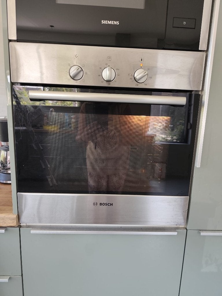 Bosch oven, Ophalen, Gebruikt, Hete lucht, 60 cm of meer