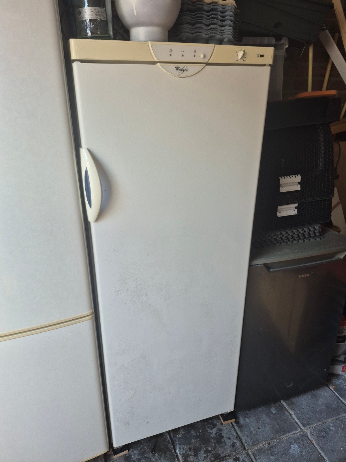 staande vriezer, Witgoed en Apparatuur, Koelkasten en IJskasten, 200 liter of meer, Ophalen, Gebruikt, 160 cm of meer